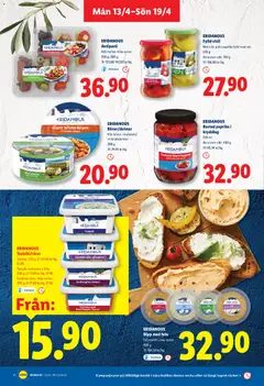 Lidl erbjudanden - Förhandsvisning av reklamblad från butik Lidl aktuell från 13.04.2026 | Sida: 10 | Produkter: Tzatziki, Chili, Aubergine, Grön paprika