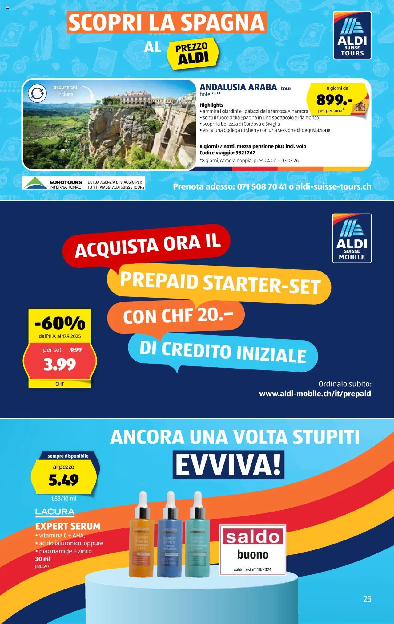 Aldi Aktionen IT – gültig ab 11.09.2025 | Seite: 26 | Produkte: Serum