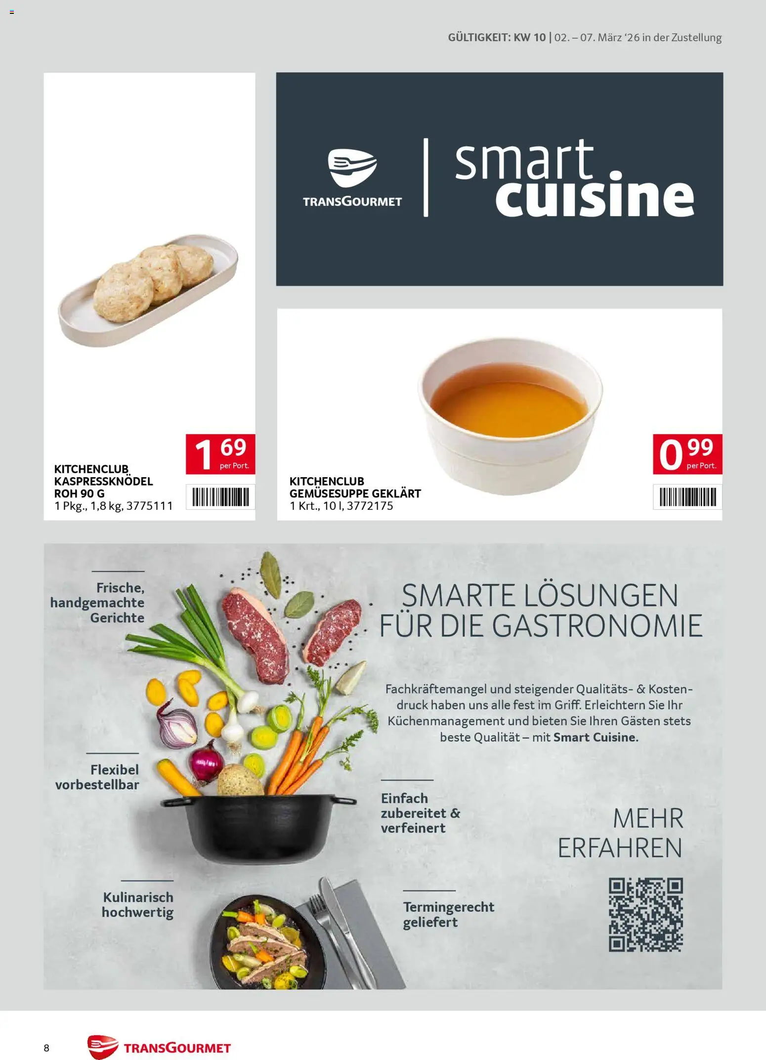 Transgourmet Zustellaktion gültig ab 02.03.2026 | Seite: 8
