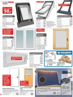 Bauhaus katalog akcije – veljaven od 02.10.2025 | Stran: 28 | Izdelki: Okvir, Kljuka, Krilo, Vrata