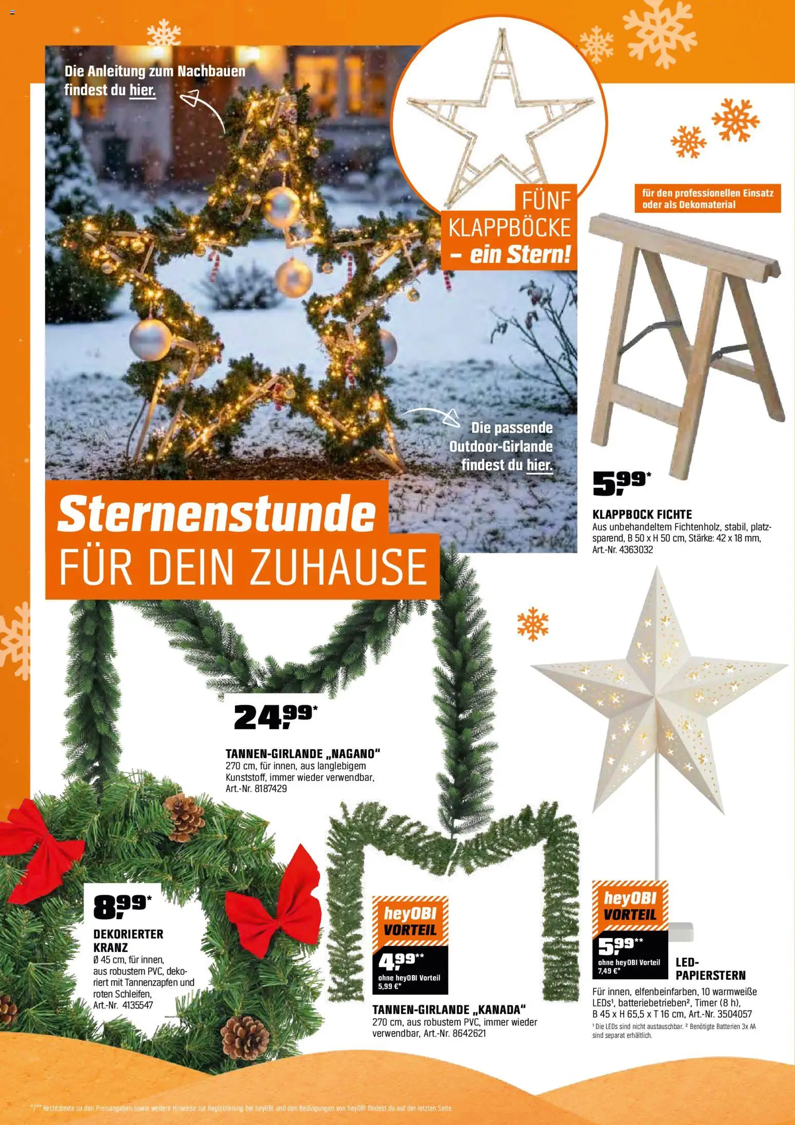 OBI -Dein Weihnachten Machbar Mit Obi gültig ab 14.11.2025 | Seite: 4