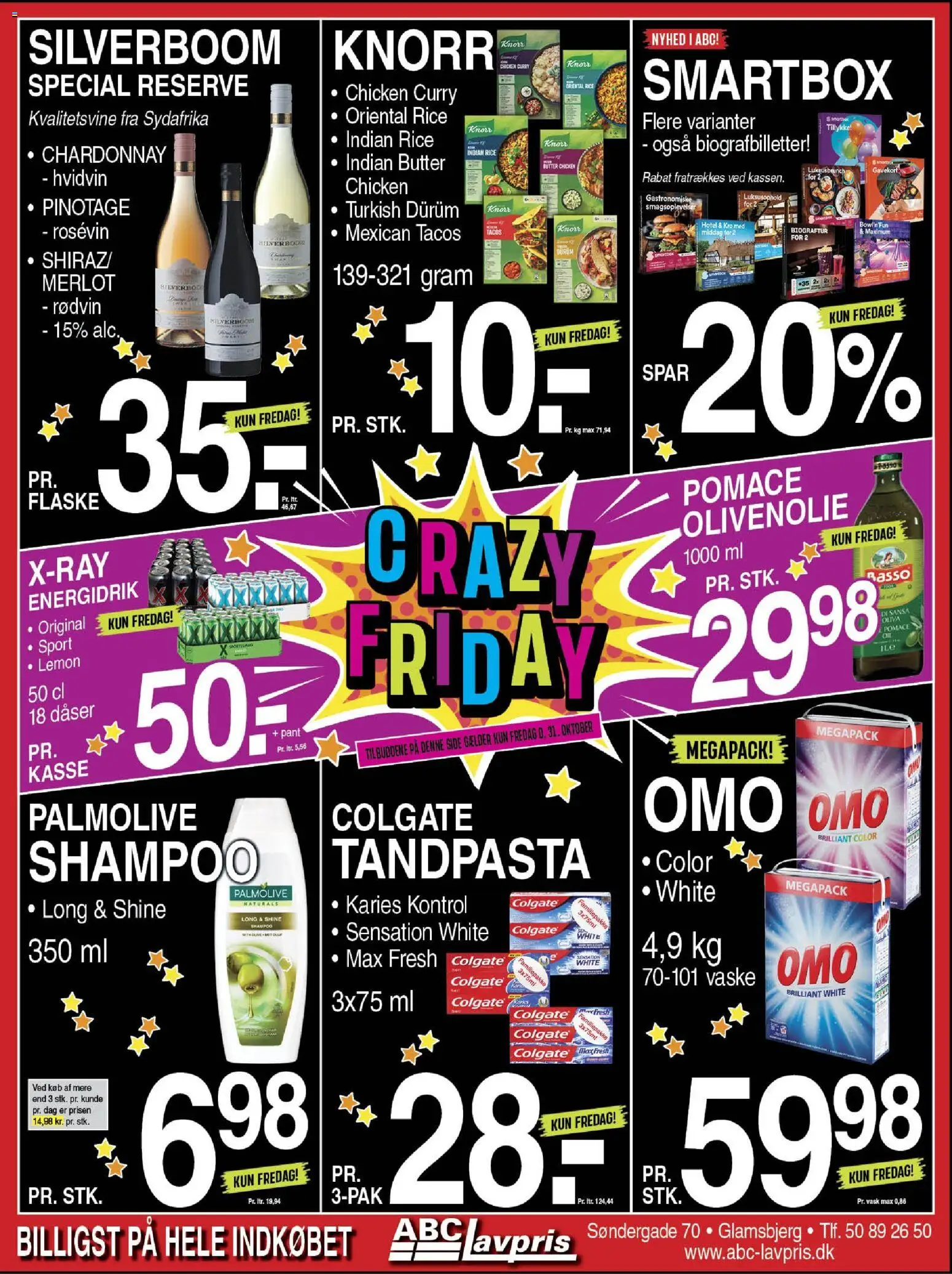 Abc Lavpris tilbudsavis – gyldig fra 29.10.2025 | Side: 2 | Produkter: Shampoo, Tandpasta, Olivenolie