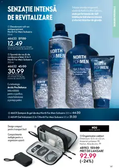Ofertele Oriflame valabile de la 23.12.2025 | Pagină: 141 | Produse: Duș, Șampon, Deodorant, Antiperspirant