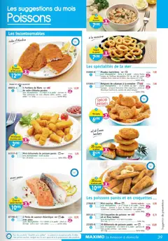 Maximo - Prévisualisation de Maximo catalogue valide à partir de 24.12.2025 | Page: 39 | Produits: Base, Mozzarella, Vin, Saumon