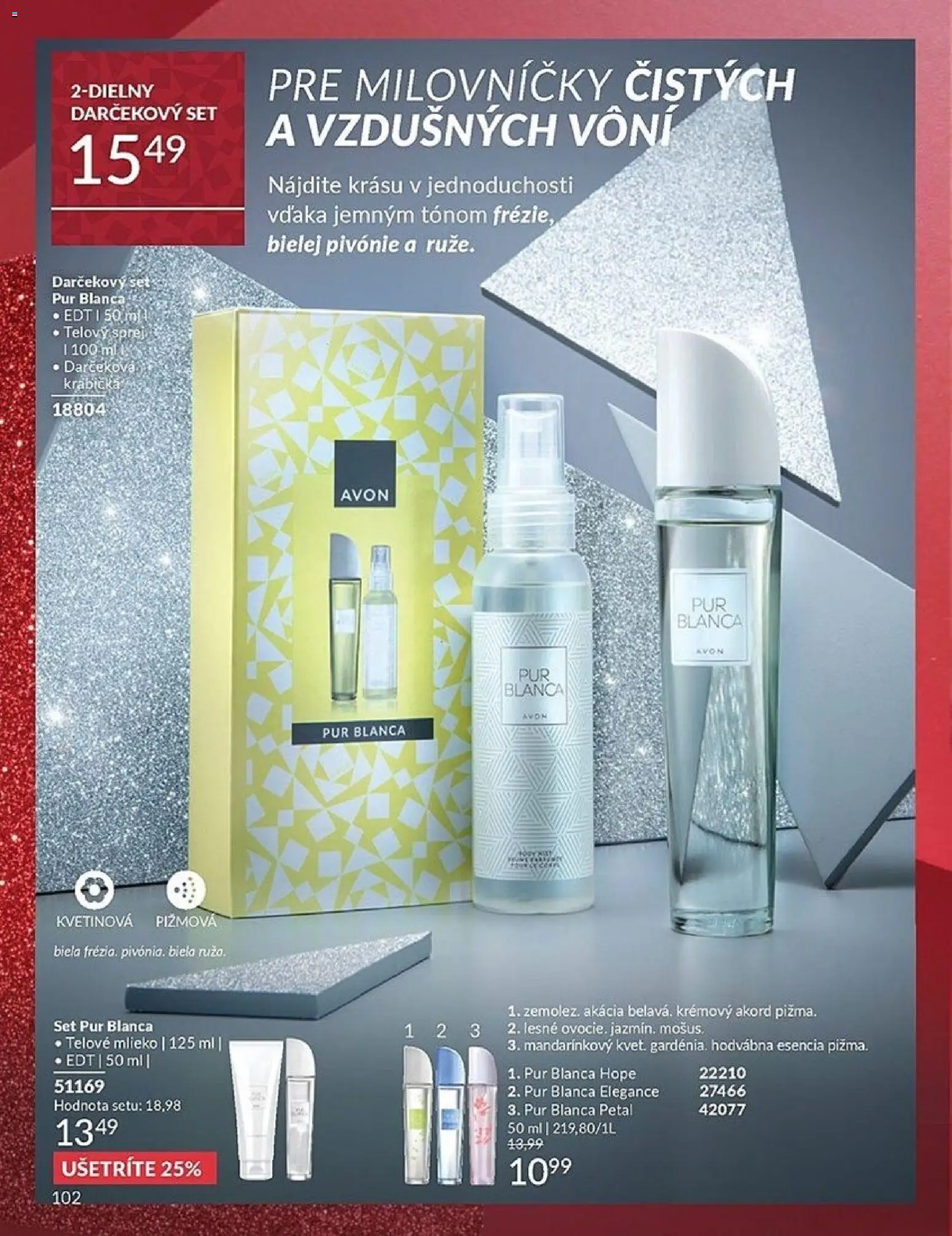 Nové Avon akcie – leták je platný od 01.11.2025 | Strana: 102 | Produkty: Mlieko, Telové mlieko