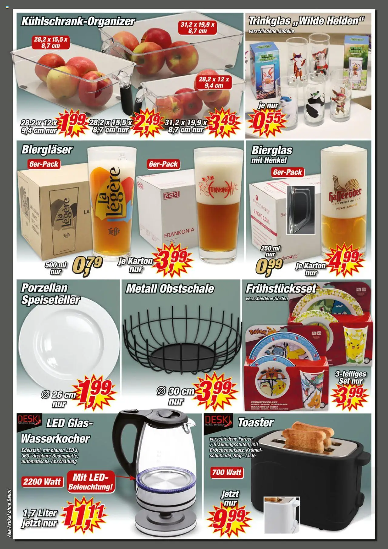 Posten Börse Prospekt - gültig ab dem 09.08.2025 | Seite: 4 | Produkte: Wasserkocher, Toaster, Pils