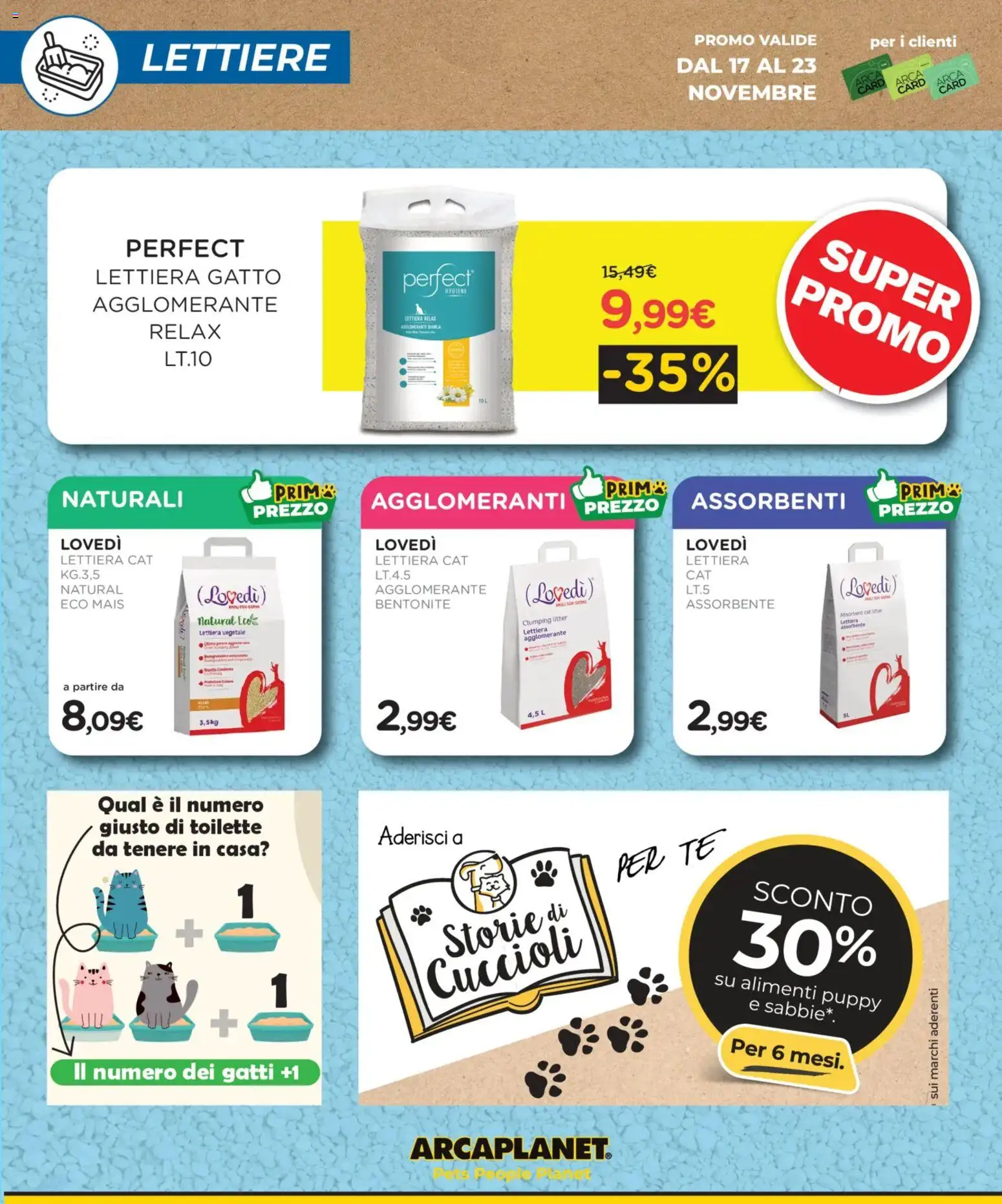 Volantino Arcaplanet del 17.11.2025 | Pagina: 16