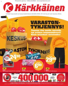 Katso Kärkkäinen - Tarjoukset - Pohjoinen painos voimassa alkaen 20.08.2025