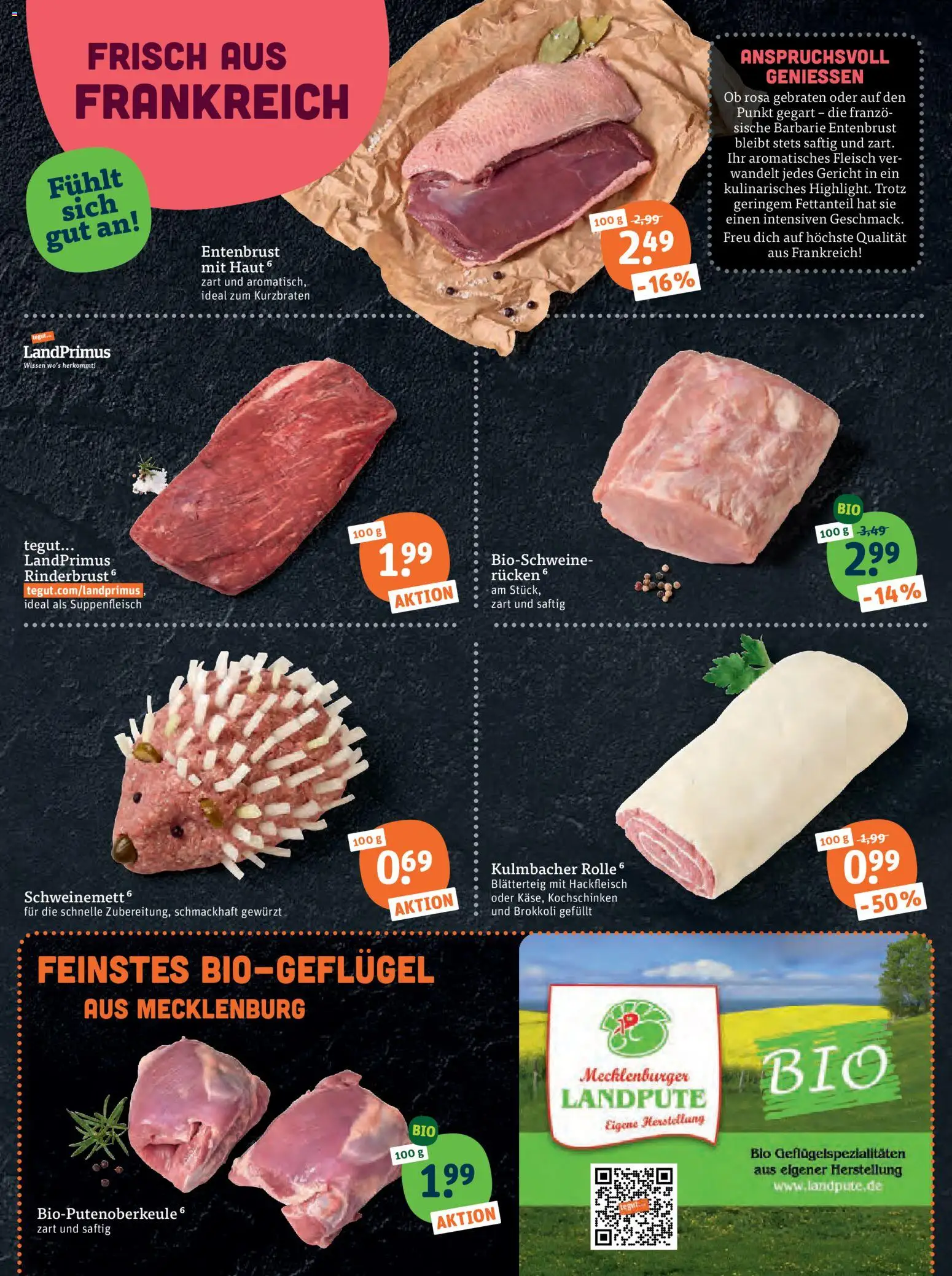 Tegut Prospekt 	 – gültig ab 23.02.2026 | Seite: 7 | Produkte: Brokkoli, Suppenfleisch, Fleisch, Hackfleisch