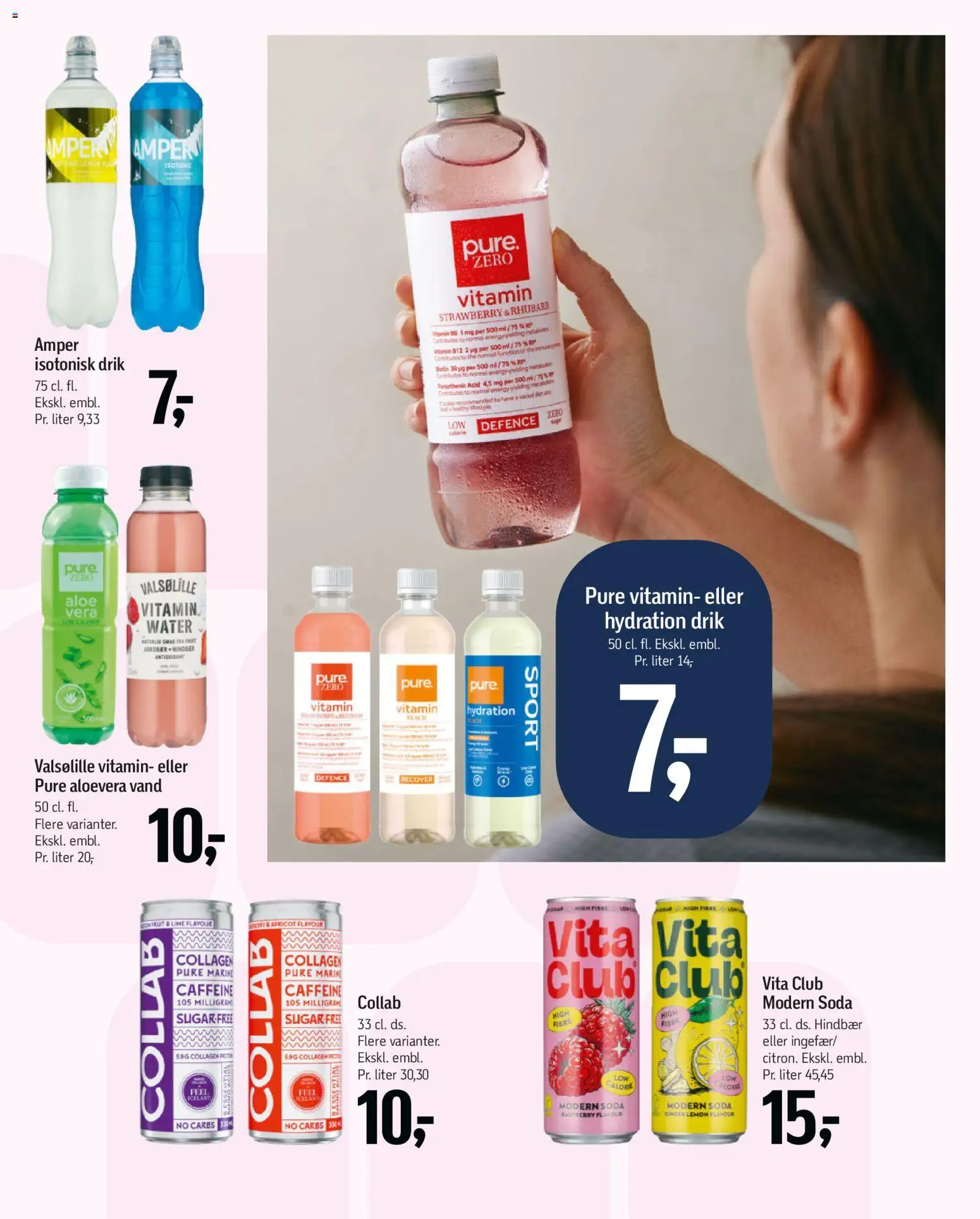 Føtex tilbudsavis – gyldig fra 02.01.2026 | Side: 43 | Produkter: Lime, Hindbær, Is, Collagen