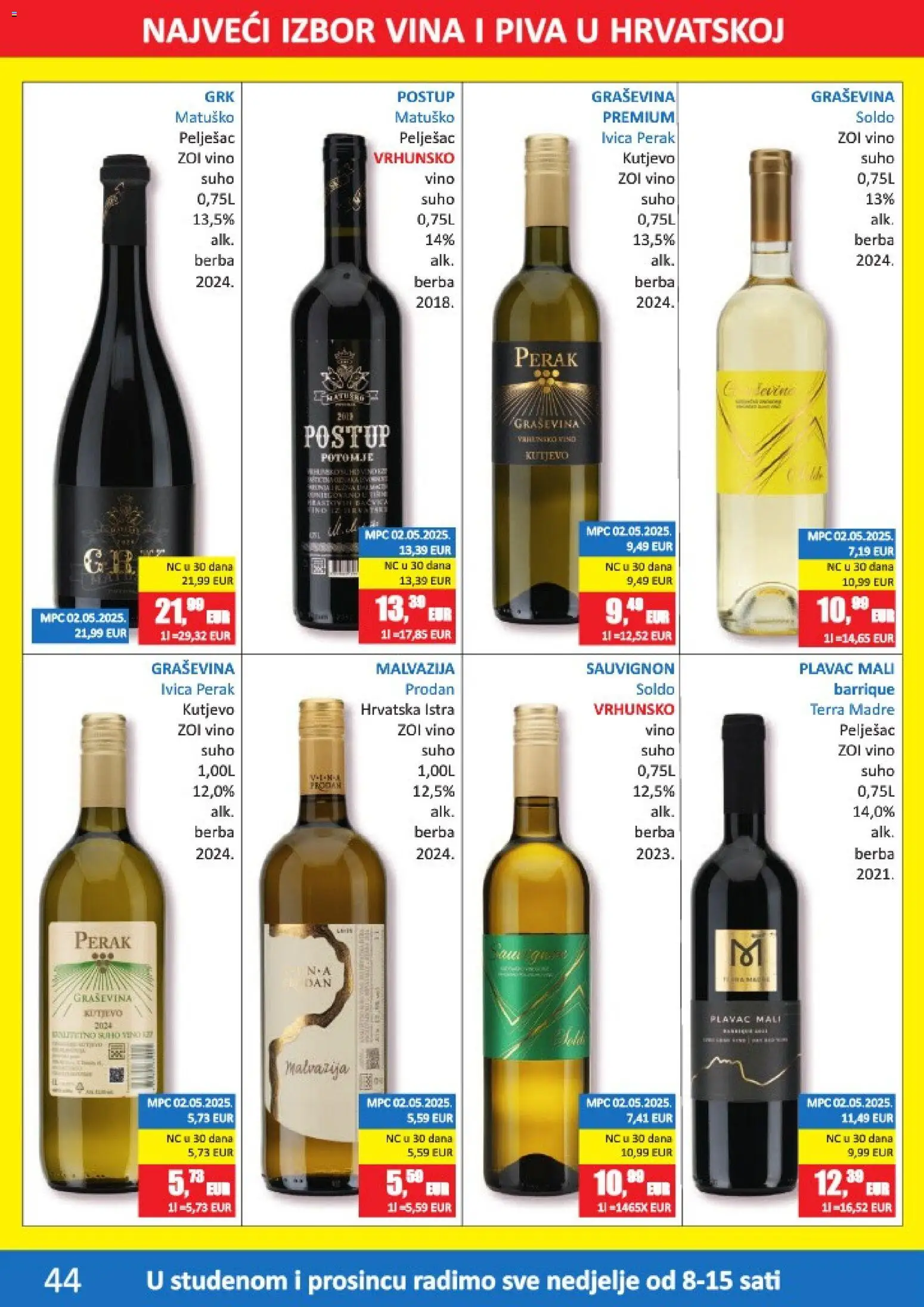 Vrutak katalog | vrijedi od 10.11.2025 | Stranica: 44 | Proizvodi: Vino