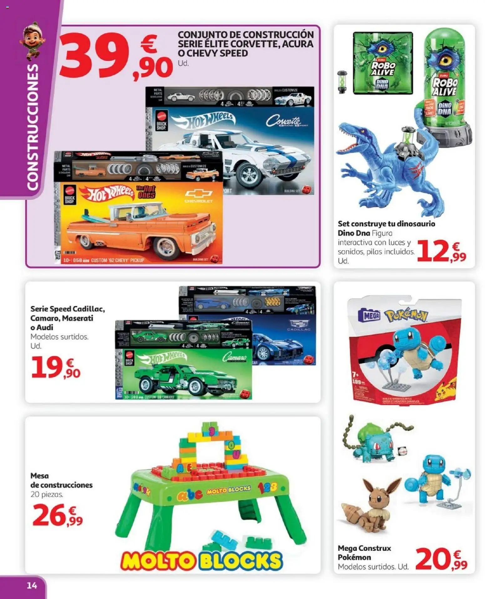 Alcampo - Juguetes HG │ válido desde el 03.11.2025 | Página: 14 | Productos: Cámara, Mesa