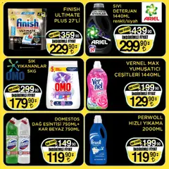 17.04.2026 tarihinden itibaren geçerli olan Sarıyer kataloğu önizlemesi | Sayfa: 29 | Ürünler: Raf, Gül, Yumuşatıcı, Deterjan