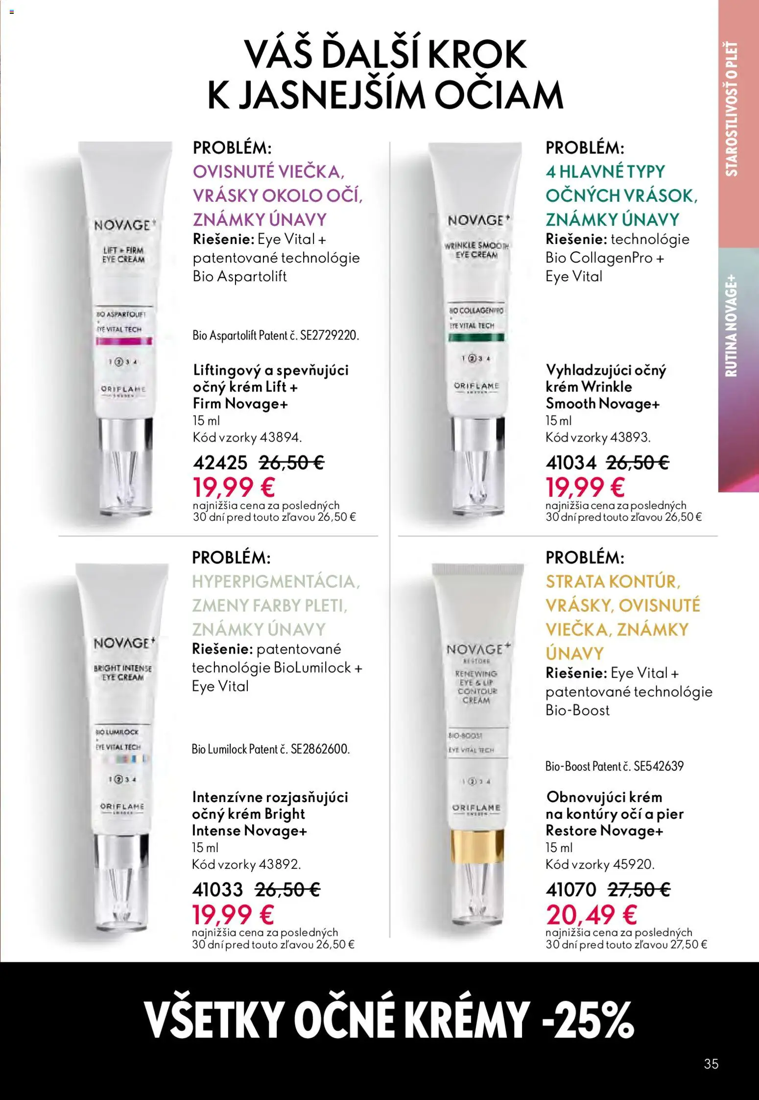 Nové Oriflame akcie – leták je platný od 25.03.2026 | Strana: 35 | Produkty: Krém
