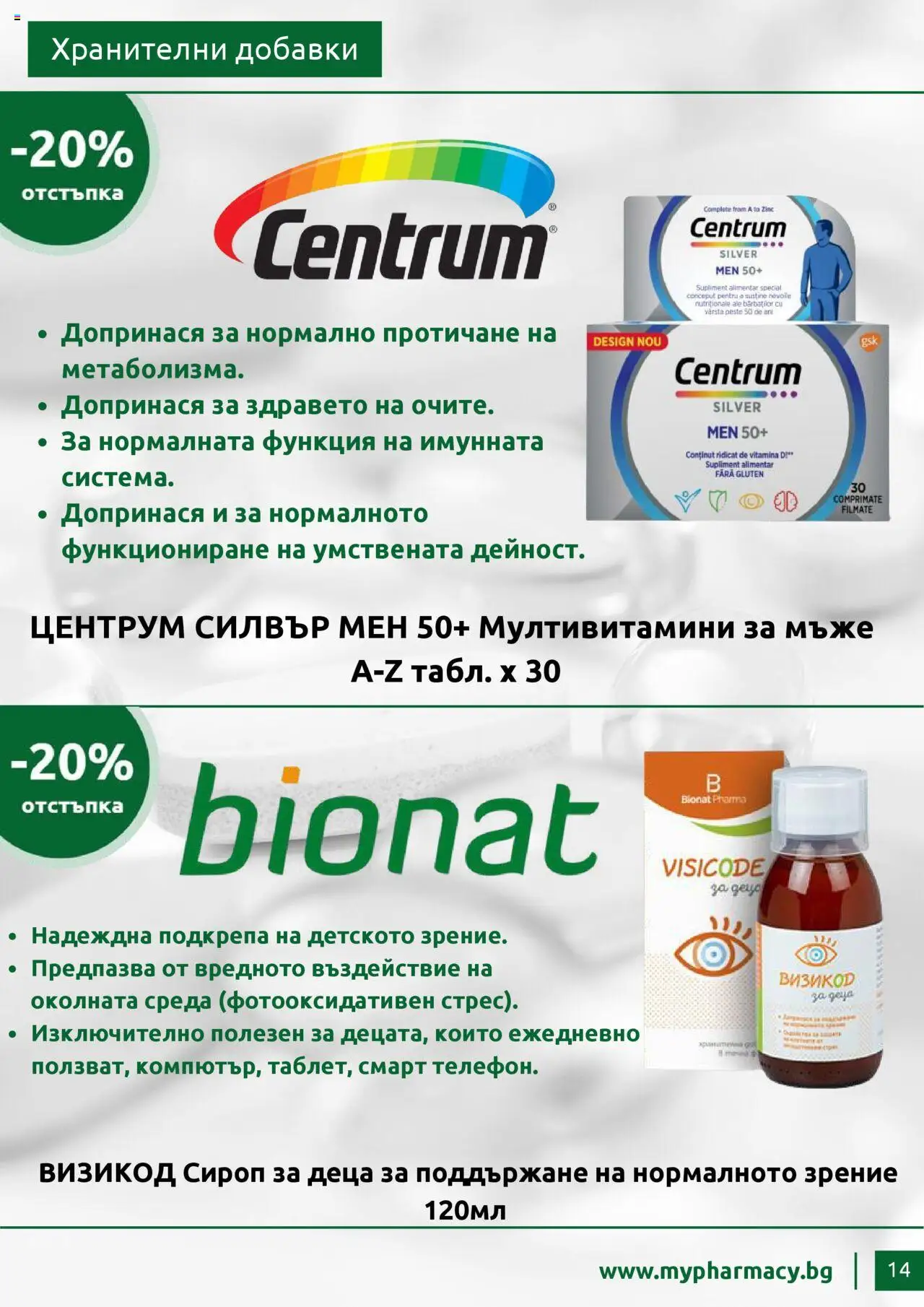  | Страница: 14 | Продукти: Сироп