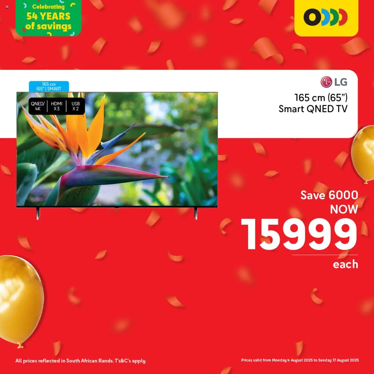 Makro Birthday Deals Tech │ valid from 04.08.2025 | Page: 8 | Products: TV