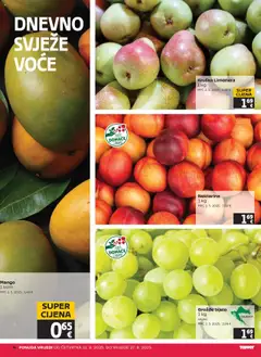 Tommy katalog | vrijedi od 21.08.2025 | Stranica: 4 | Proizvodi: Voće, Nektarina, Grožđe, Kruška