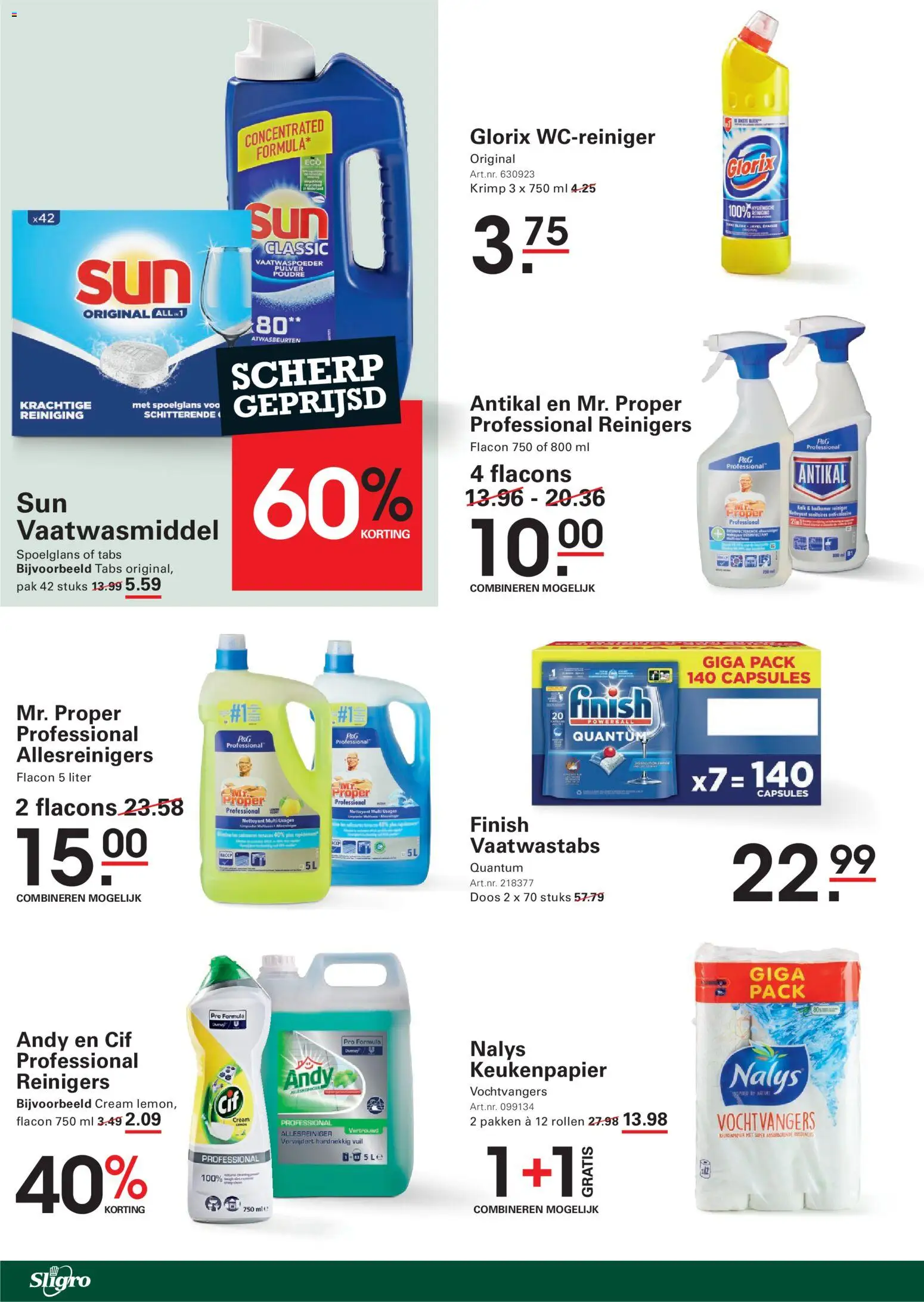 {H1} | Pagina: 84 | Producten: Vaatwasmiddel, Keukenpapier, Allesreiniger