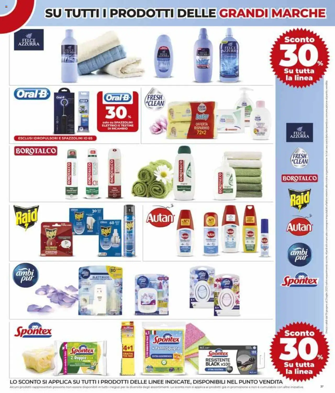 Volantino COOP del 12.06.2025 | Pagina: 37 | Prodotti: Spugna, Data