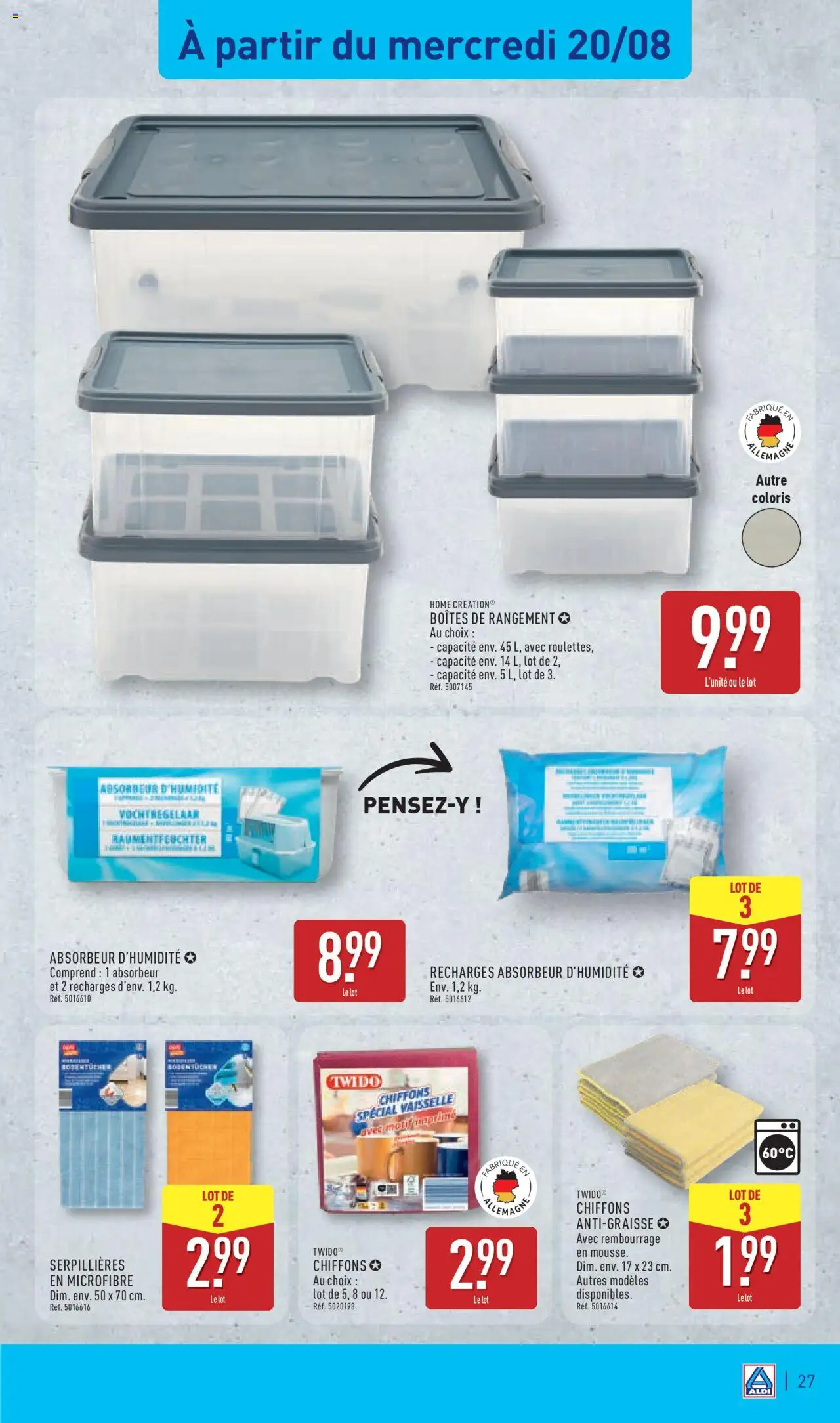  | Page: 29 | Produits: Absorbeur d'humidité