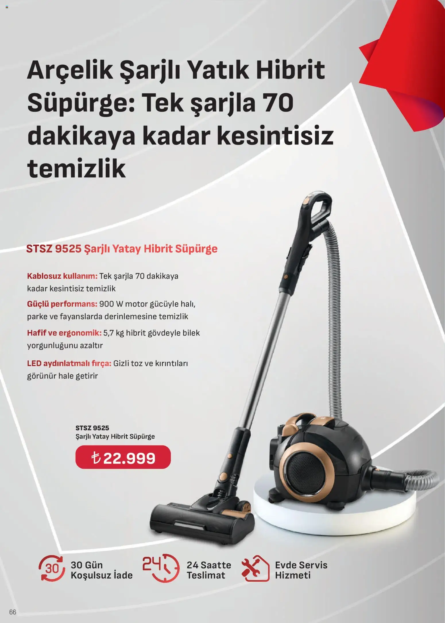 Arçelik Katalog - 16.04.2026 tarihinden itibaren geçerlidir | Sayfa: 66 | Ürünler: Fırça