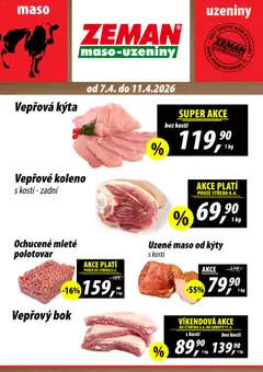 Náhled letáku Prodejny Zeman leták od 07.04.2026