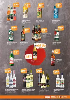 Náhled letáku Coop leták - Tuty od 11.02.2026 | Strana: 7 | Produkty: Fragolino, Zlatý Bažant, Pilsner, Radegast
