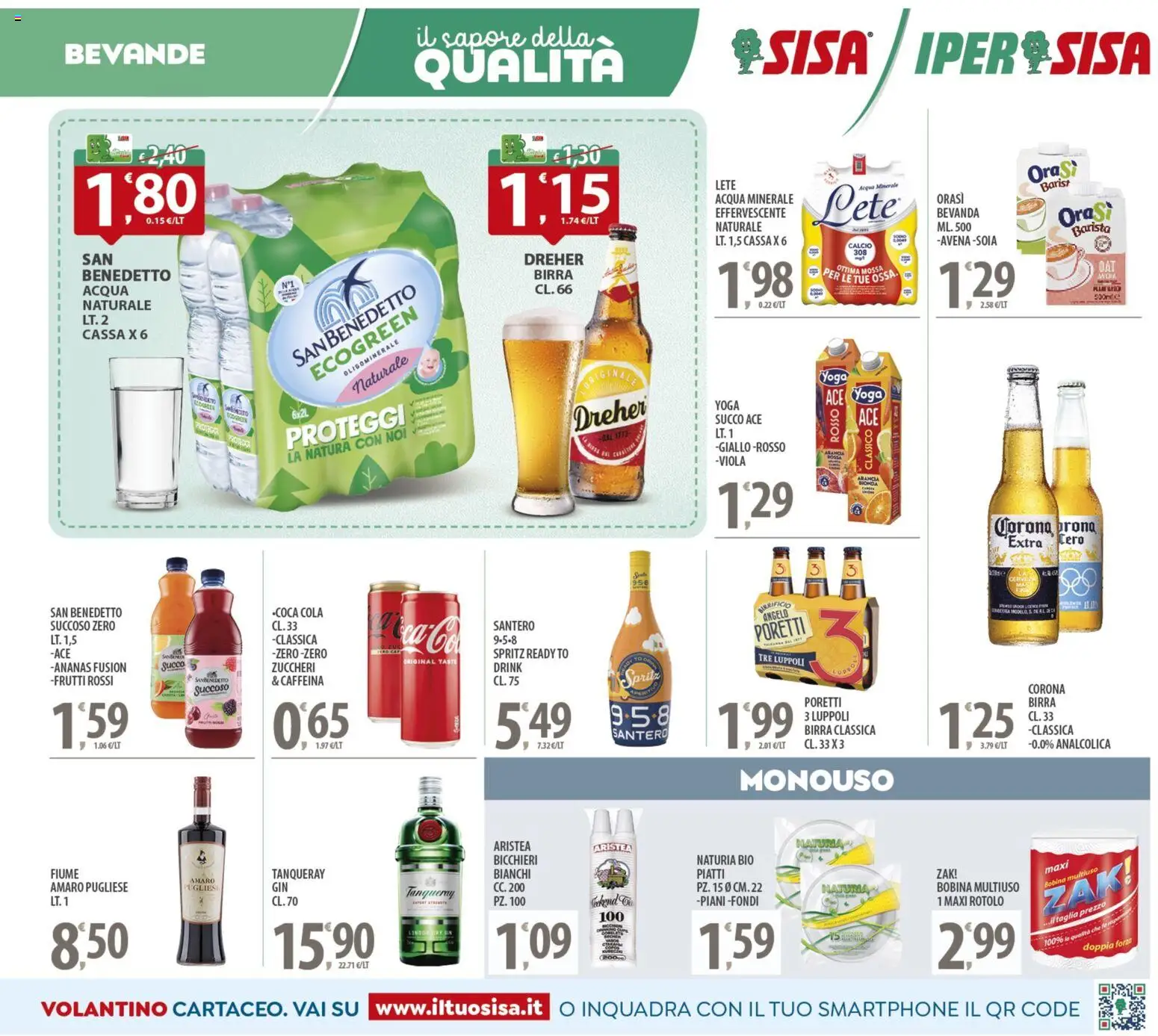 Volantino SISA del 14.11.2025 | Pagina: 11 | Prodotti: Succo, Acqua, Ananas, Acqua minerale