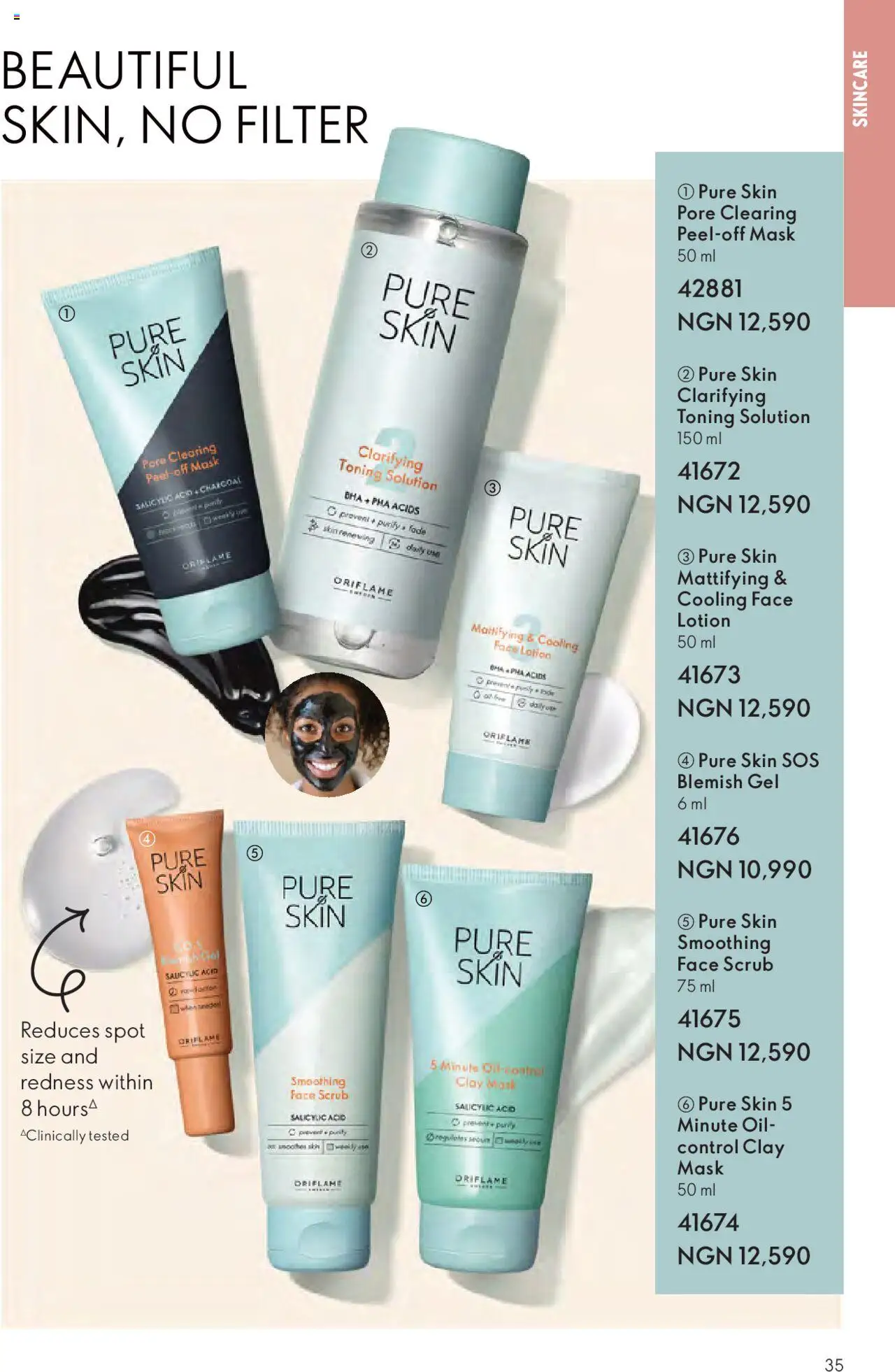 Oriflame - Catalogue  valid from 01.07.2025 | Page: 35 | Products: Mask, Oil
