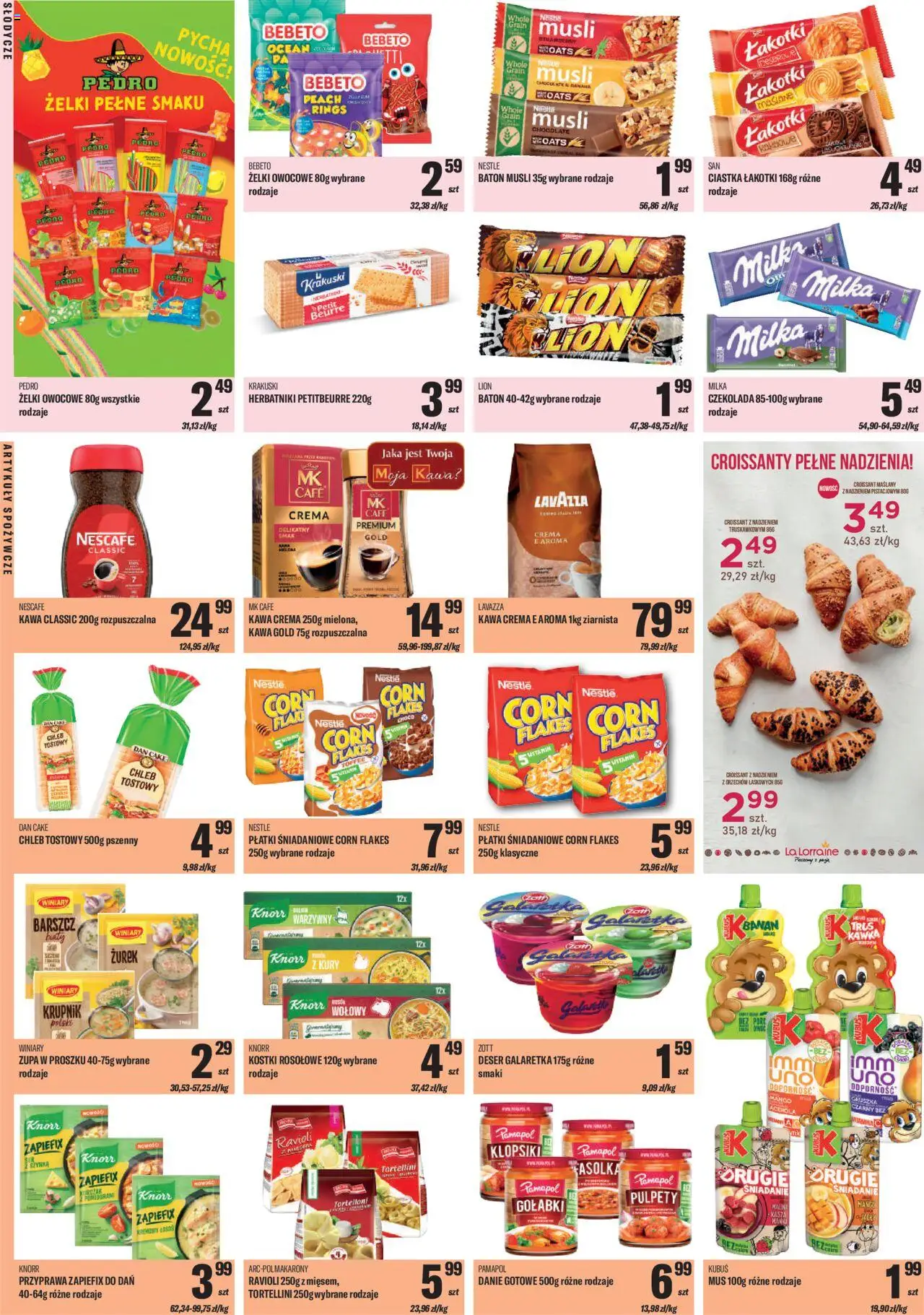 TomiMarkt Gazetka od 12.09.2025 | Strona: 4 | Produkty: Gruszka, Kurczak, Chleb tostowy, Czekolada