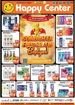 01.11.2025 tarihinden itibaren geçerli olan Happy Center kataloğu önizlemesi | Sayfa: 1