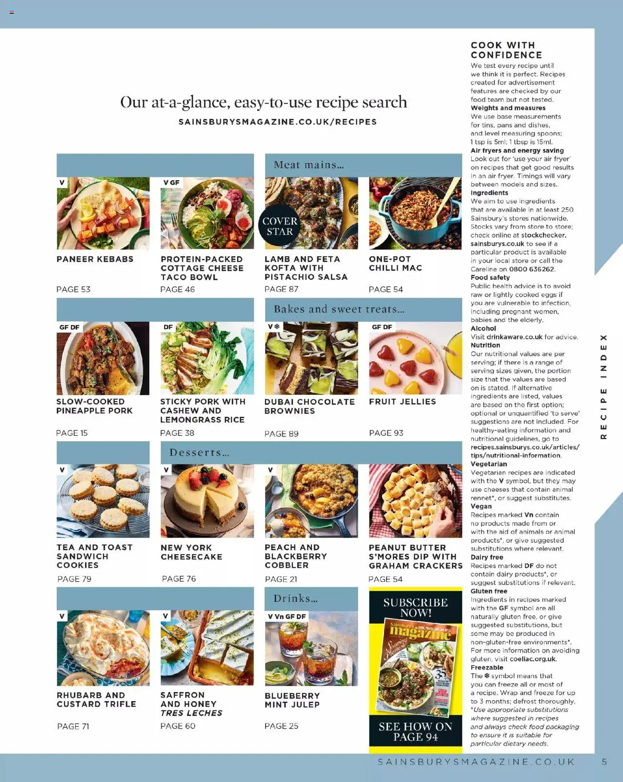 | Page: 5 | Products: Feta, Pork, Rice, Blueberry