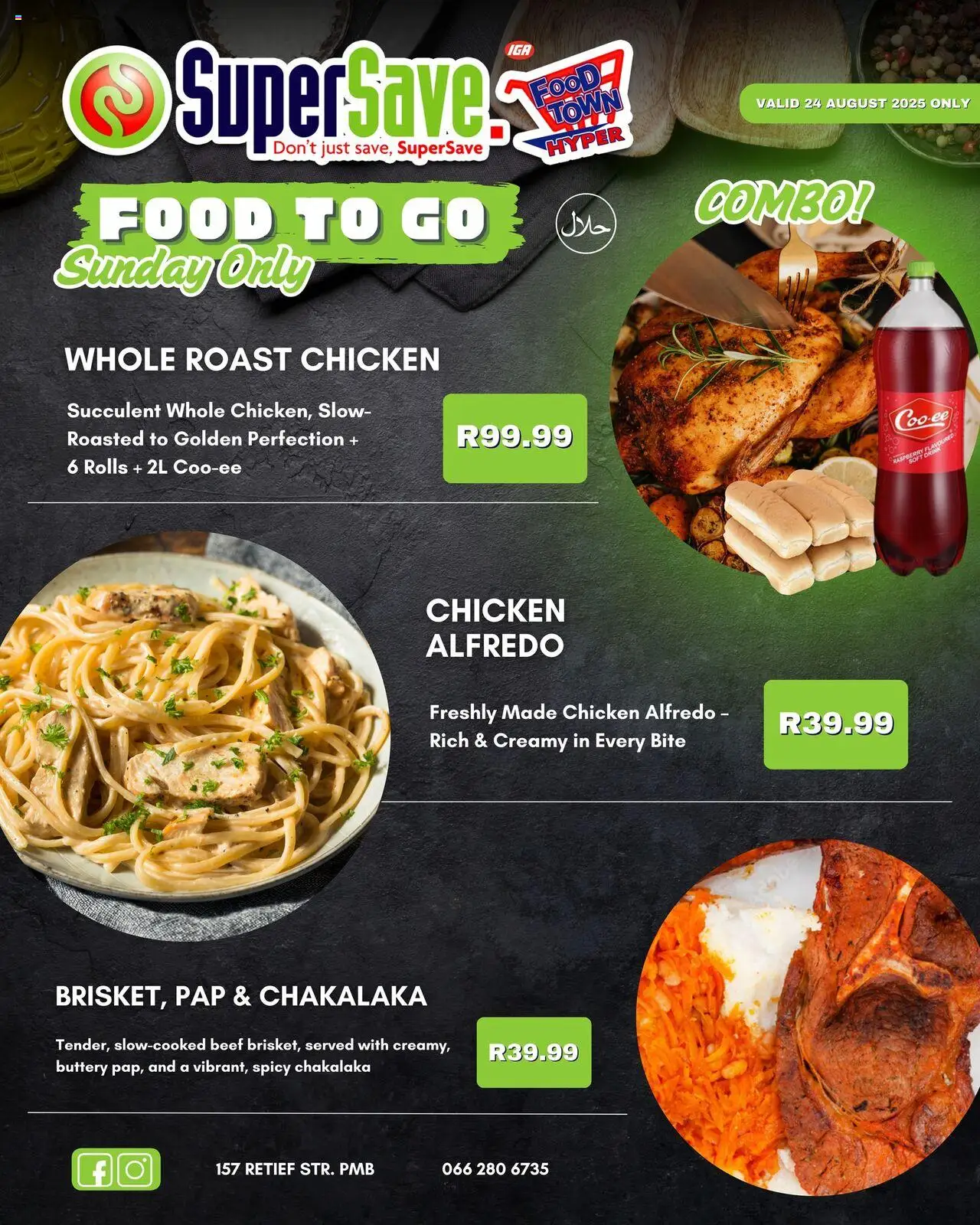 Super Save Sunday Specials │ valid from 24.08.2025 | Page: 1 | Products: Chicken, Beef