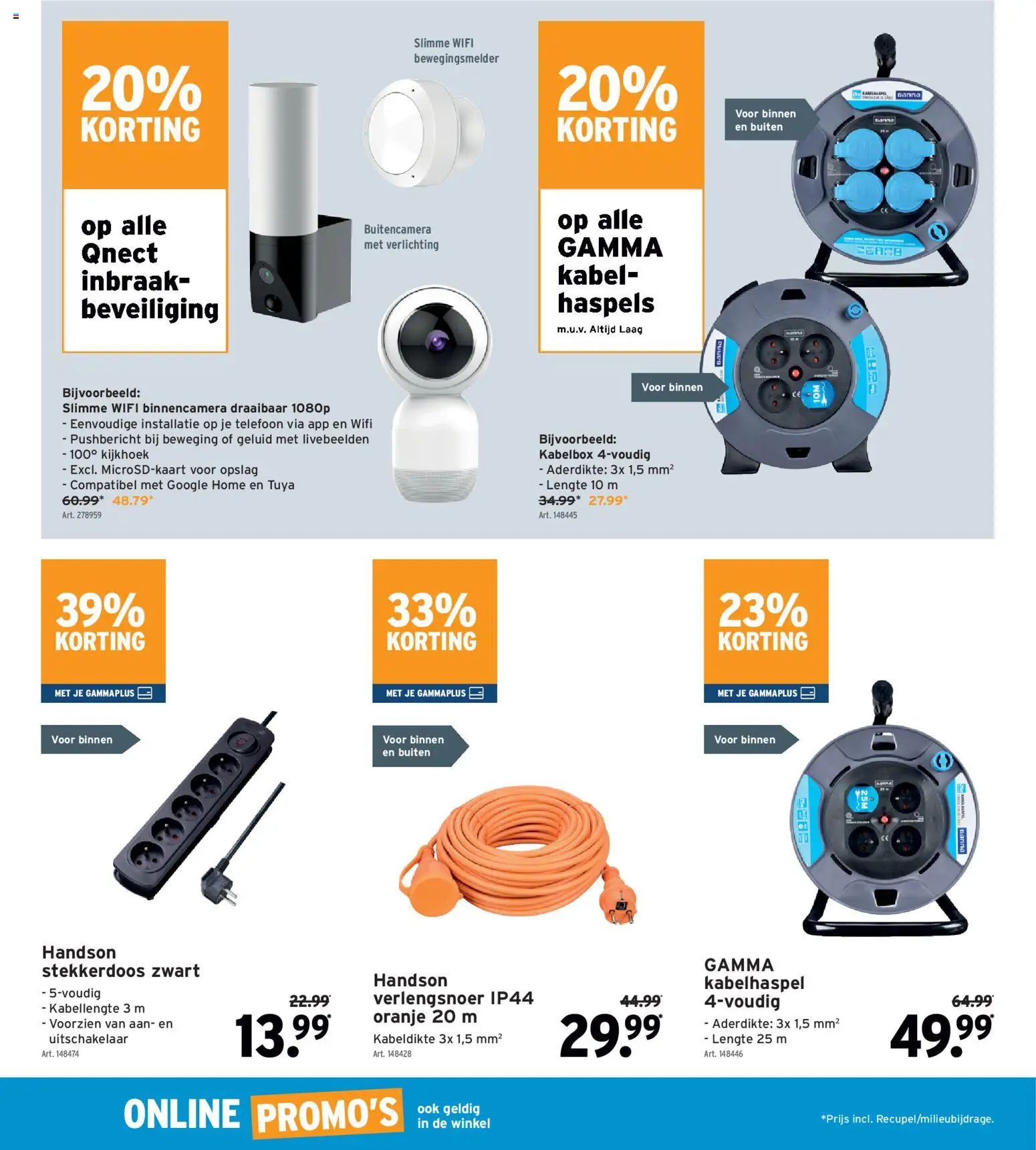 {H1} | Pagina: 13 | Producten: Telefoon, Geluid, Kabel, Haspels