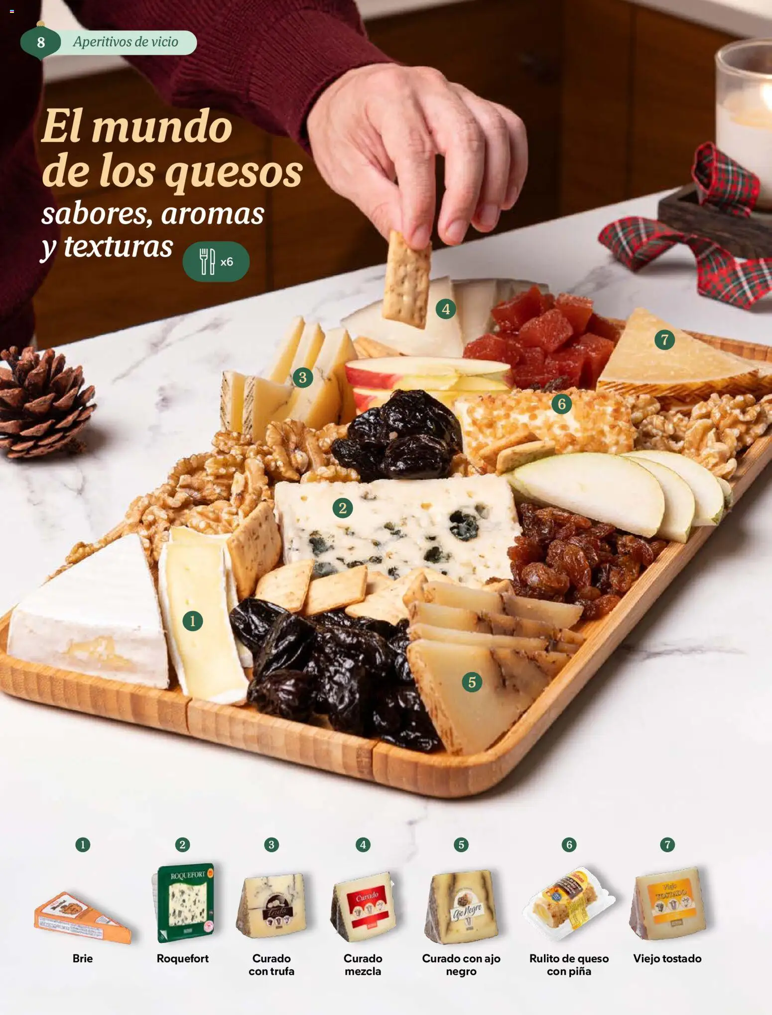 Catálogo Mercadona - Navidad 2025 │ válido desde el 02.12.2025 | Página: 8 | Productos: Queso, Piña