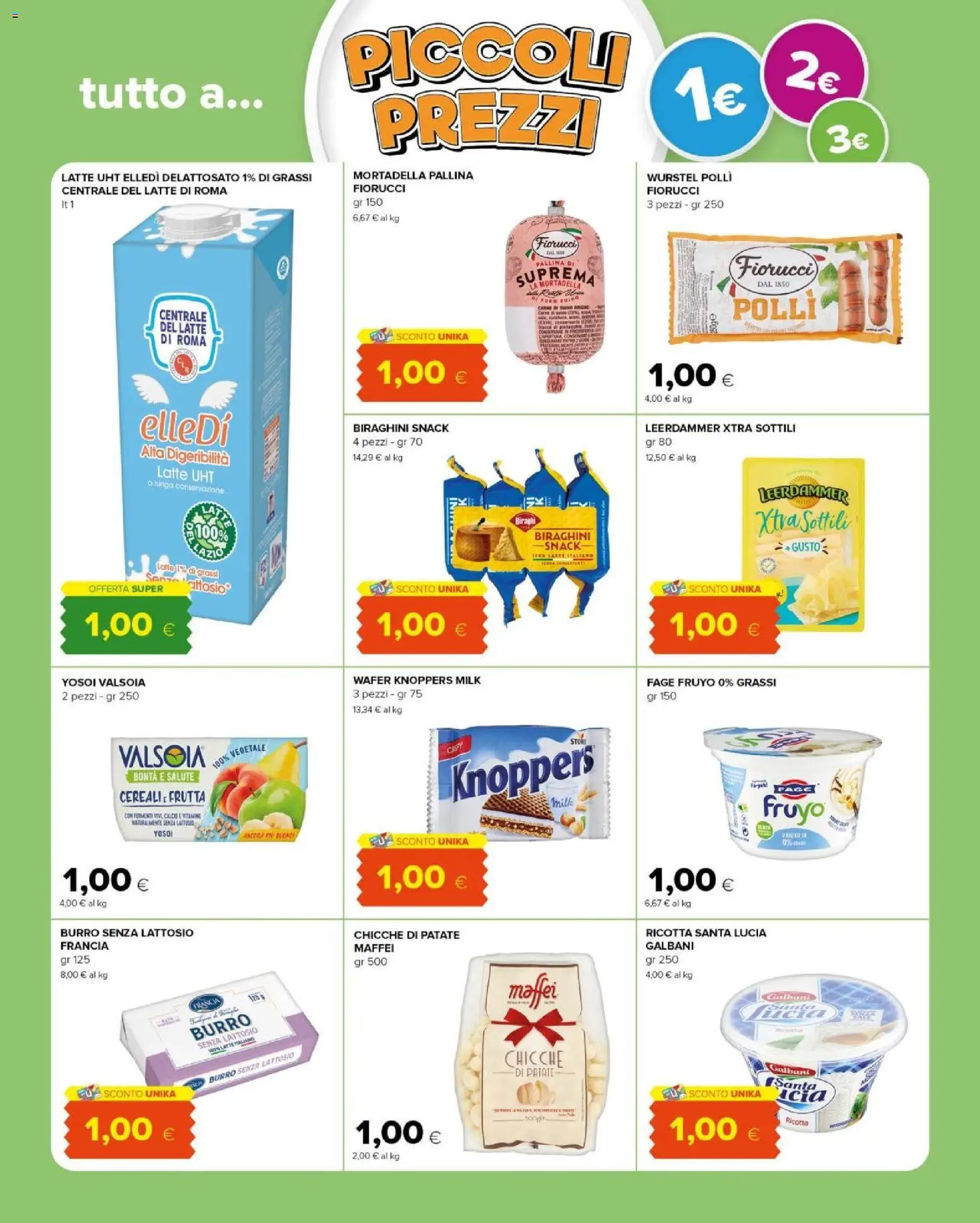 Volantino Tigre del 22.04.2026 | Pagina: 6 | Prodotti: Frutta, Burro, Wurstel, Mortadella