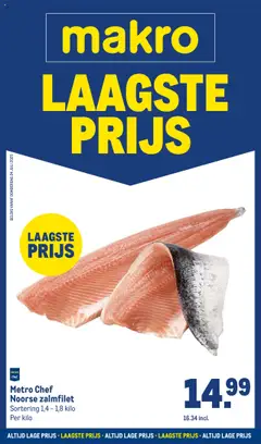 Makro - Laagste prijs - Voorbeeld van een folder van Makro, geldig van 24.07.2025