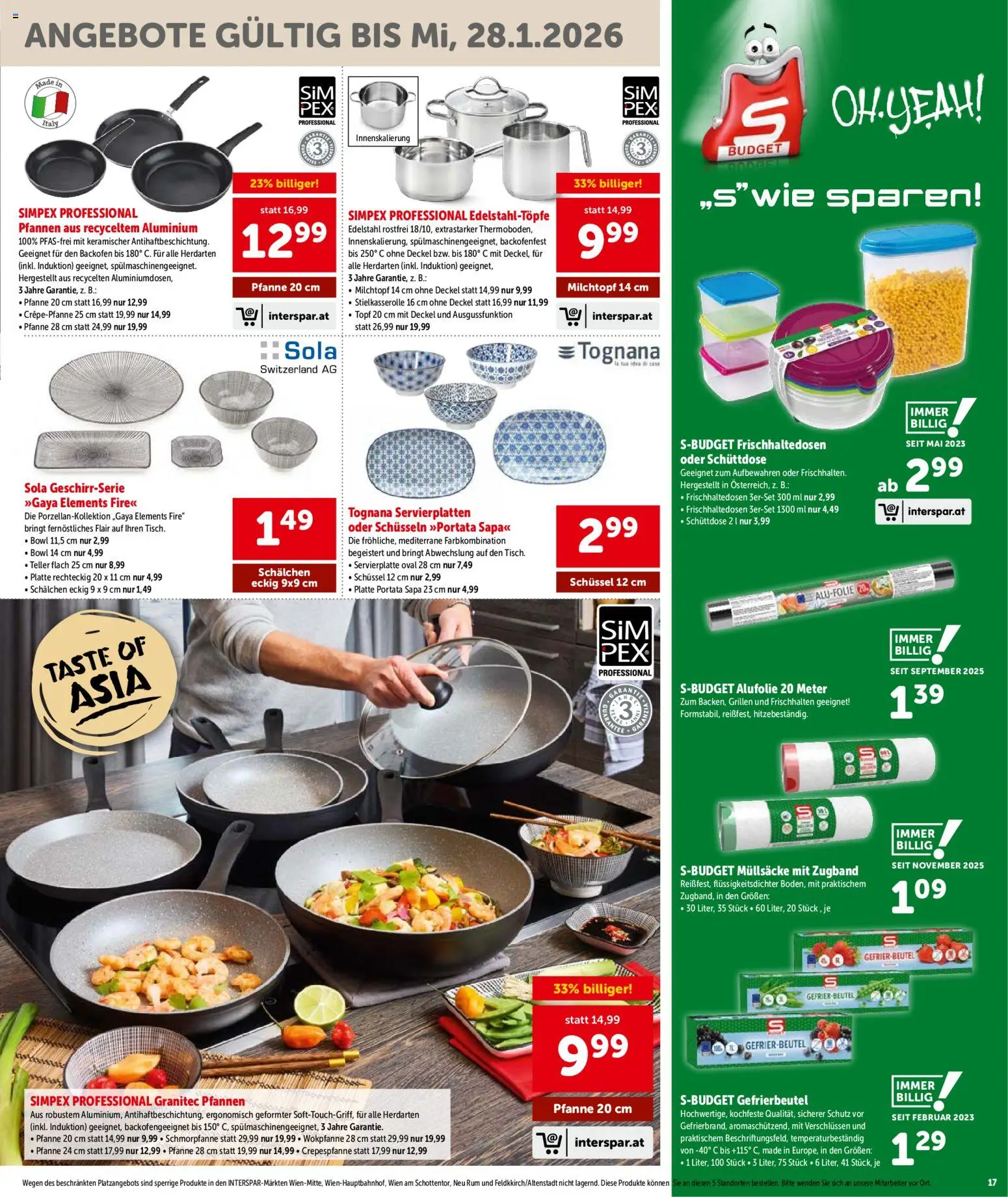 Interspar Flugblatt - Salzburg gültig ab 08.01.2026 | Seite: 17