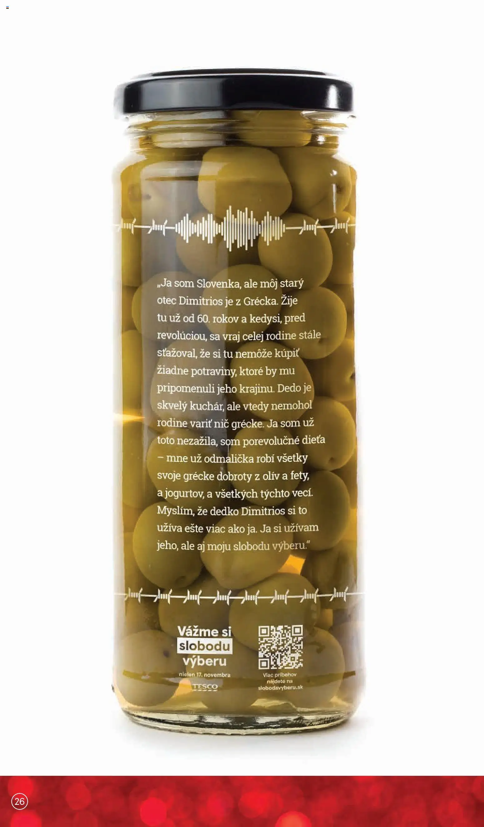 Nové Tesco akcie – leták je platný od 12.11.2025 | Strana: 26 | Produkty: Jar