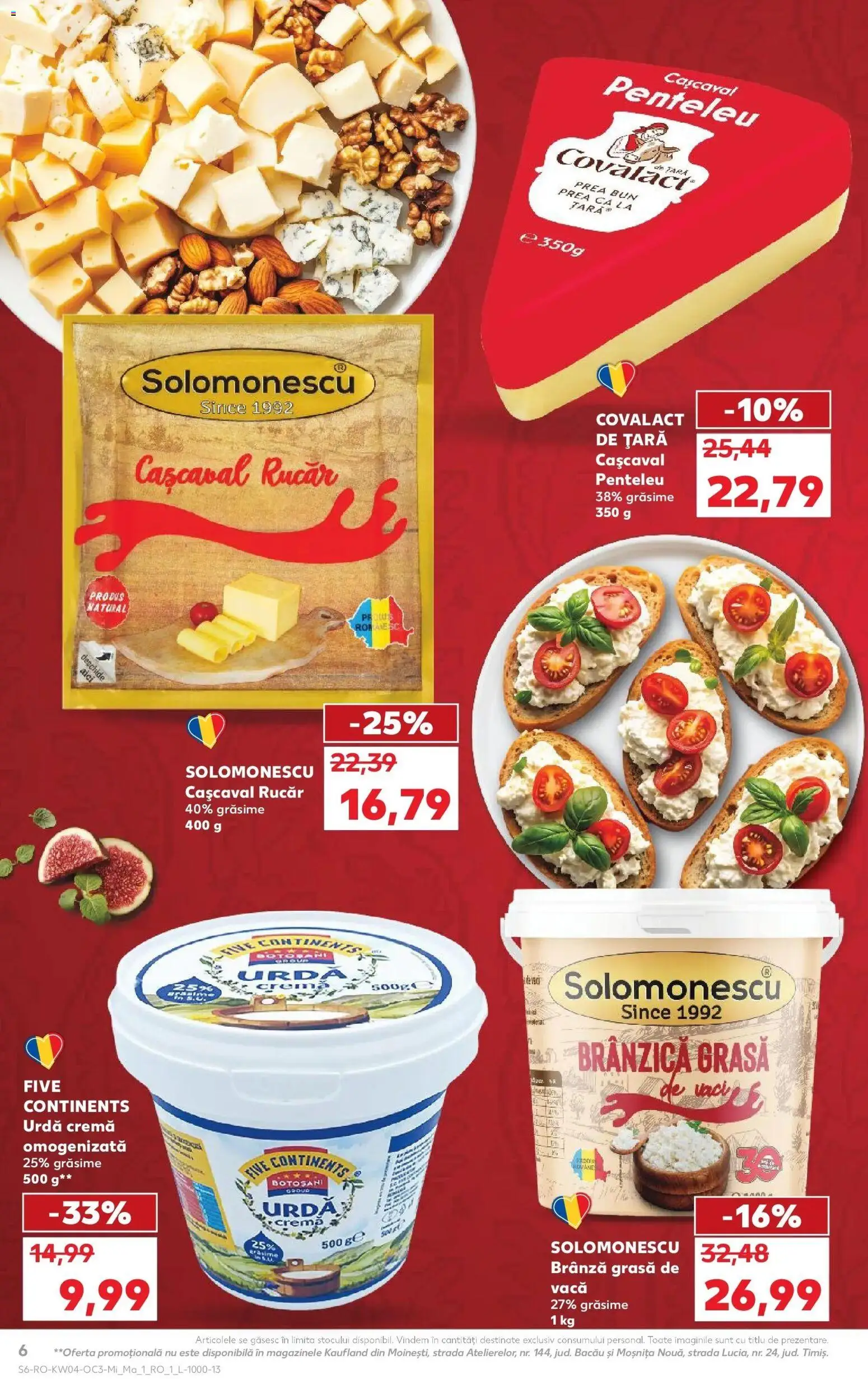 Noul catalog Kaufland – valabil de la 21.01.2026 | Pagină: 6 | Produse: Tırnak makası, Cașcaval, Brânză, Cremă