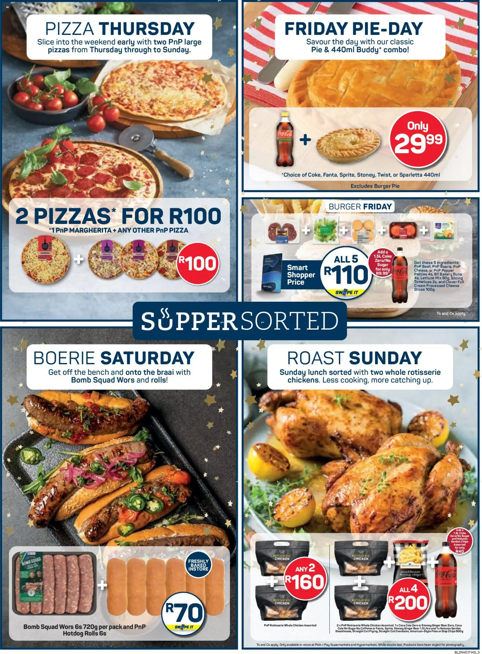 New Pick n Pay catalogue – valid from 10.11.2025 | Page: 3 | Products: Coke, Stoney, Sugar, Lettuce