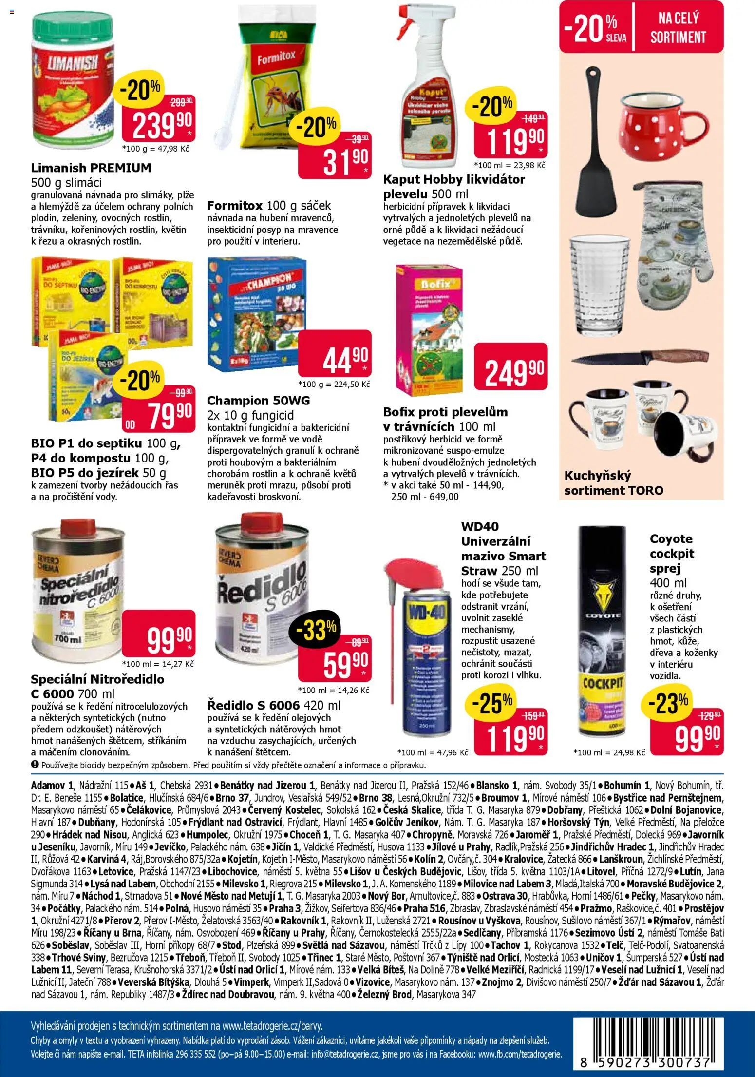 TETA Drogerie leták - Dům a zahrada od 09.04.2026 | Strana: 2 | Produkty: Sáček