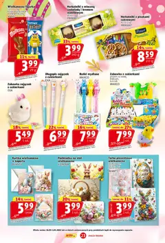 Pogląd oferty "Prim Market gazetka" - ważna od 26.03.2026 | Strona: 23 | Produkty: Kurczak, M&M's, Herbatniki, Czekolada