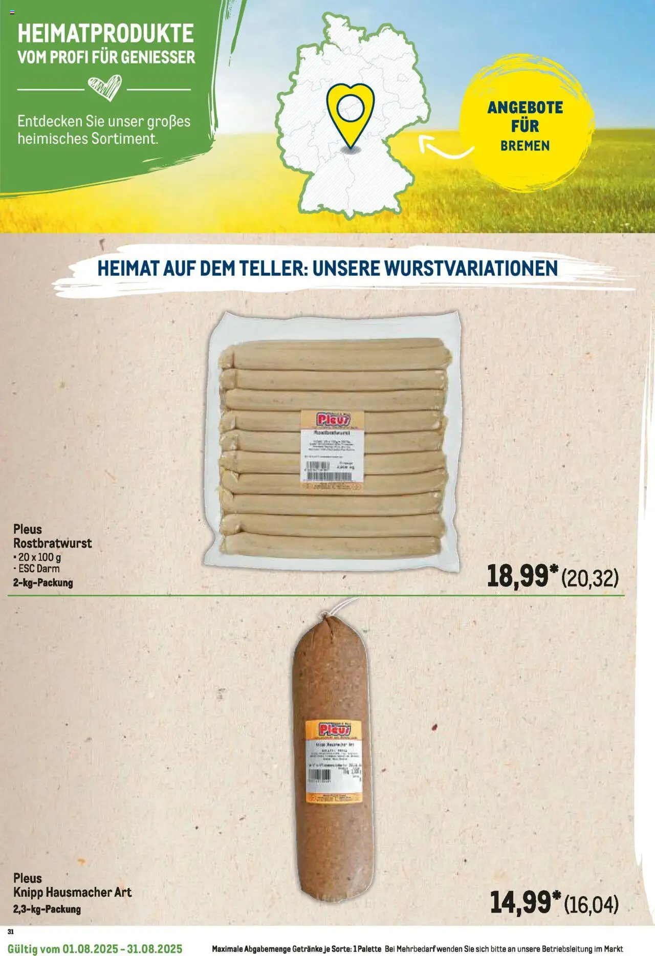 Metro Regionaler Flyer - gültig ab dem 01.08.2025 | Seite: 38