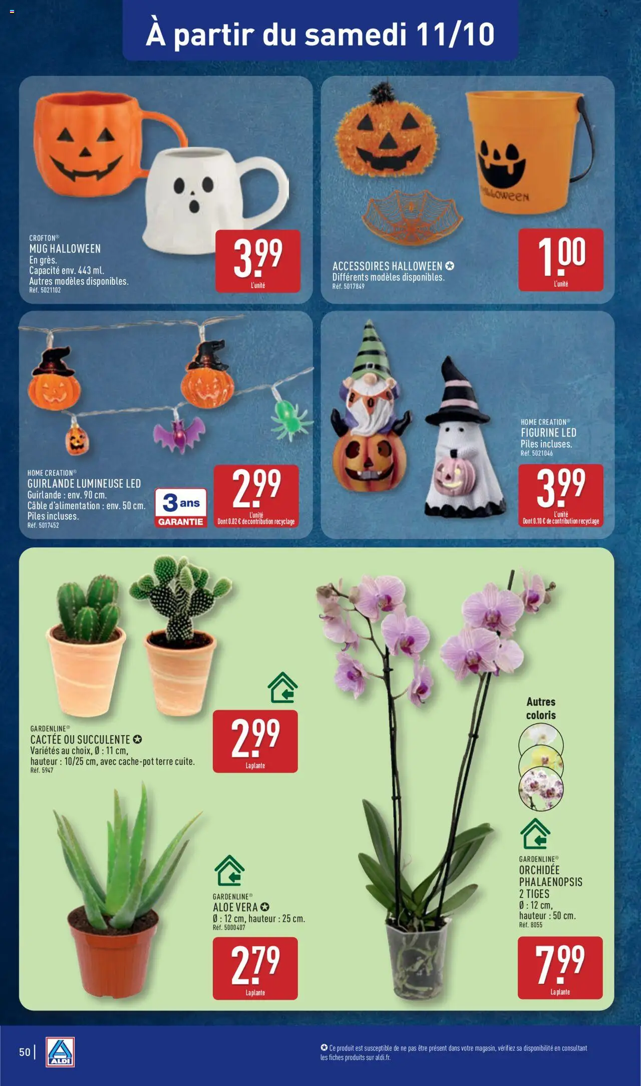{H1} | Page: 52 | Produits: Câble, Guirlande lumineuse, Orchidée, Piles