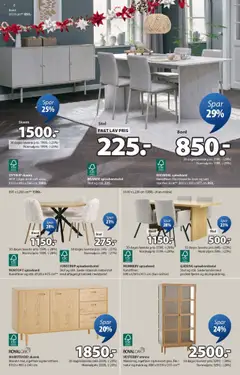 JYSK - Tilbudsavis gyldig fra 17.10.2025 | Side: 6 | Produkter: Bord, Stol, Skænk, Vitrine