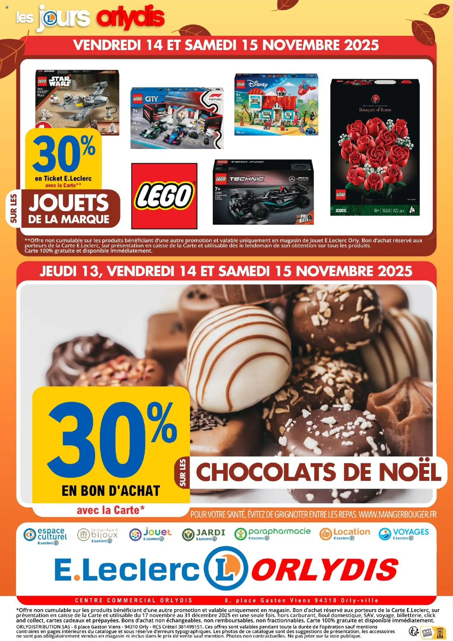 {H1} | Page: 4 | Produits: Légo, Chocolats de noël, Jouets, Bijoux