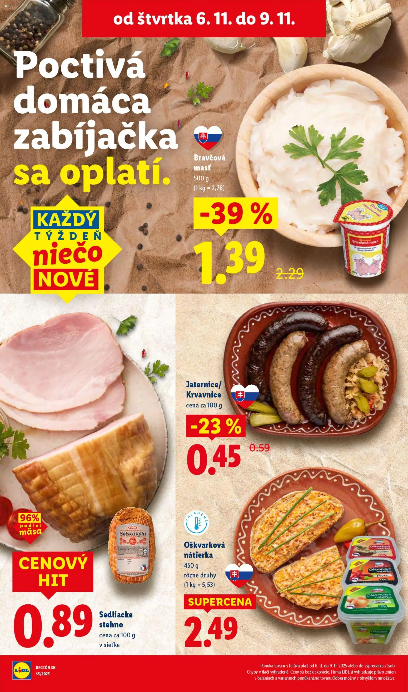 Nové Lidl akcie – leták je platný od 06.11.2025 | Strana: 14