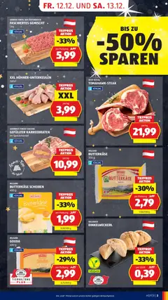 Hofer AT Akciós újság - amely érvényes a következő dátumtól: 12.12.2025 | Oldal: 5 | Termékek: Gouda, Vegán