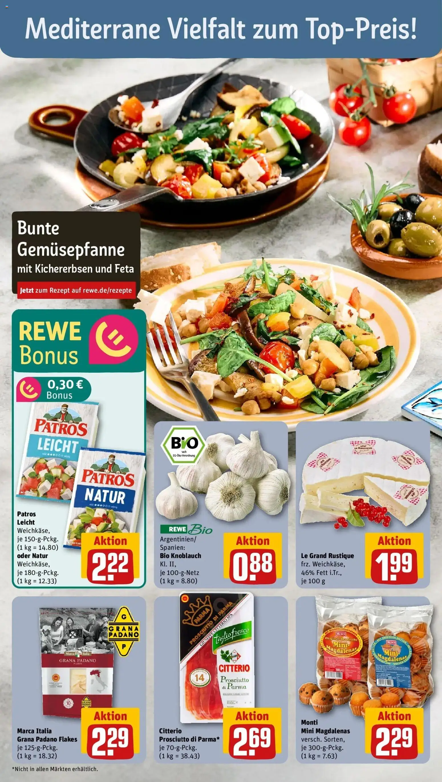 Rewe Prospekt Riedering	 – gültig ab 02.03.2026 | Seite: 10 | Produkte: Feta, Patros, Knoblauch